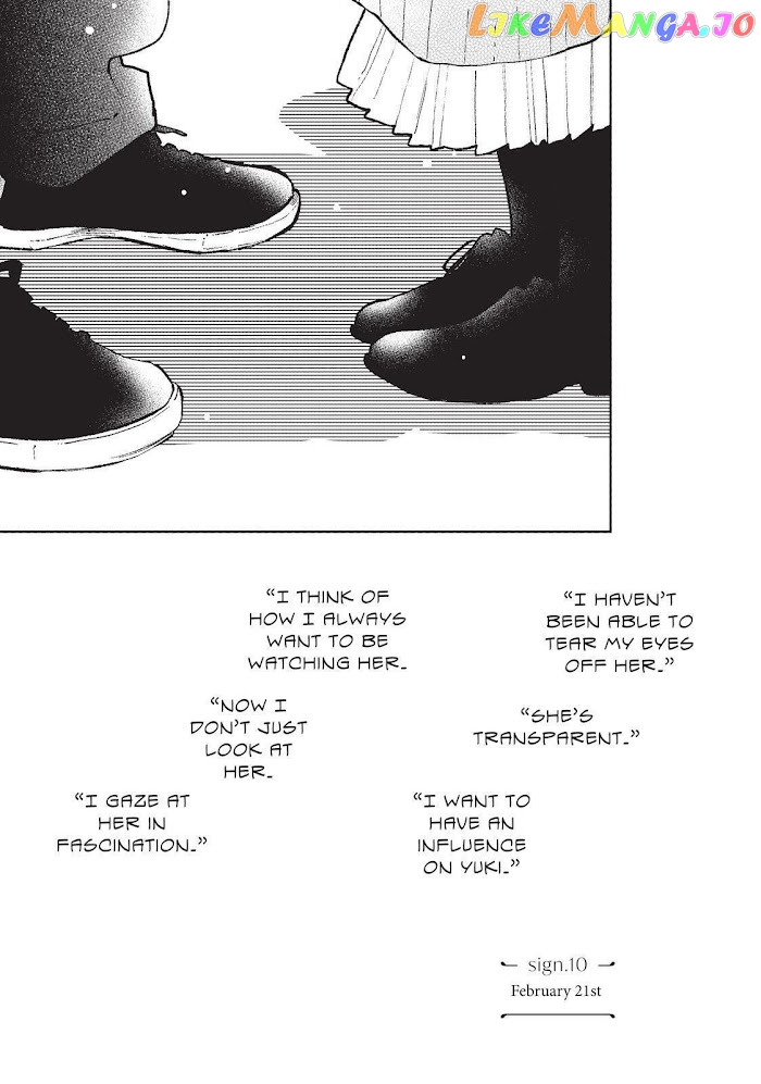 A Sign of Affection, Chapter 10 image 01